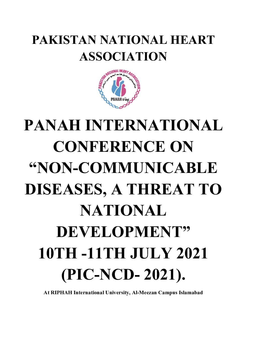 SummaryReportPANAHNCDsConference-